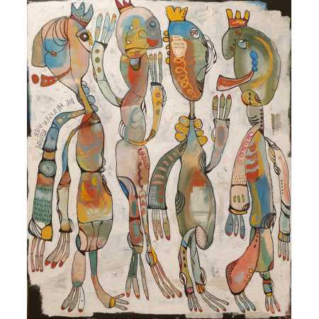 Malerei, DIE HEILIGEN VIER K&Ouml;NIGE