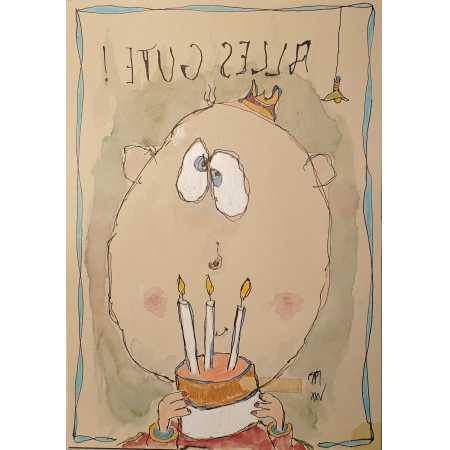 Zeichnung, ALLES GUTE !