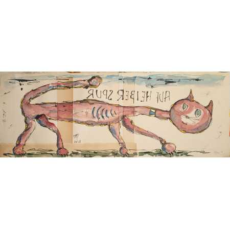 Zeichnung, AUF HEI&szlig;ER SPUR