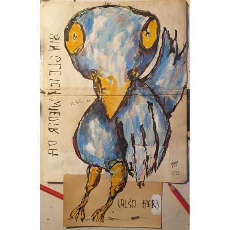 Morgenzeichnung - BIN GLEICH WIEDER DA   (ALSO HIER)