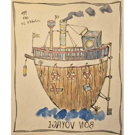 Zeichnung, BON VOYAGE       2