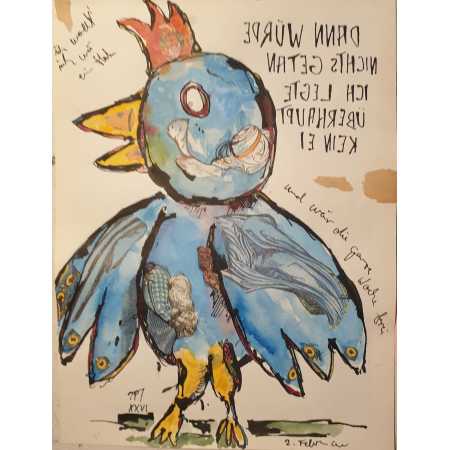 Zeichnung, DANN W&Uuml;RDE NICHTS GETAN