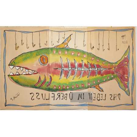 Morgenzeichnung - DAS LEBEN IM &Uuml;BERFLUSS