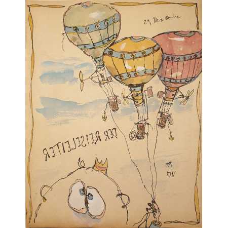 Zeichnung, DER REISELEITER