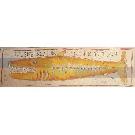 Morgenzeichnung - DER TUT NIX, DER WILL NUR SPIELEN