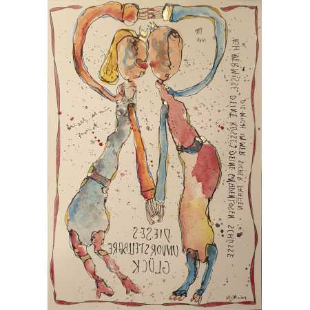 Zeichnung, DIESES UNVORSTELLBARE GL&Uuml;CK