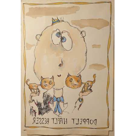 Morgenzeichnung - DOPPELT H&Auml;LT BESSER