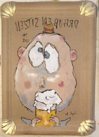 DRAU&szlig;EN SITZEN