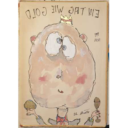 Morgenzeichnung - EIN TAG WIE GOLD