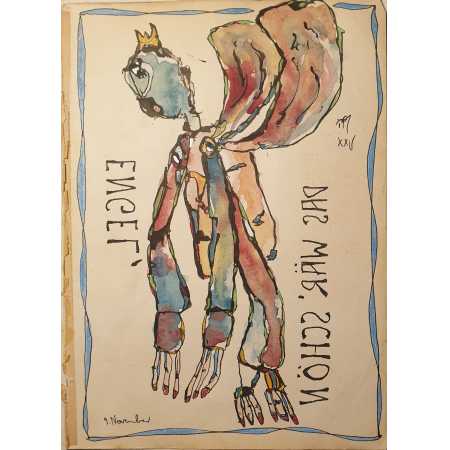 Zeichnung, ENGEL,  DAS WÄR' SCHÖN.