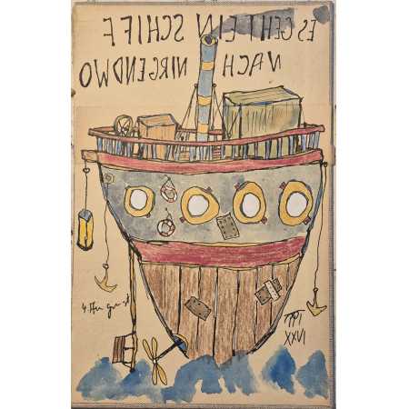 Morgenzeichnung - ES GEHT EIN SCHIFF NACH NIRGENDWO