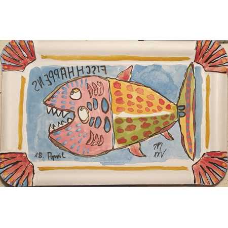 Zeichnung, FISCHHAPPENS