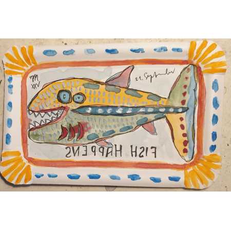 Zeichnung, FISH HAPPENS
