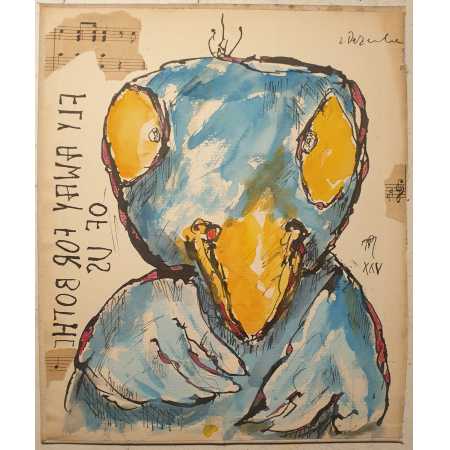 Zeichnung, FLY AWAY FOR BOTH OF US