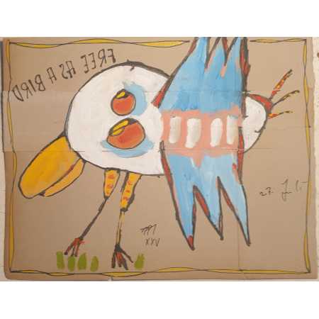 Zeichnung, FREE AS A BIRD