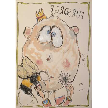 Morgenzeichnung - F&Uuml;RSORGE.      (2)