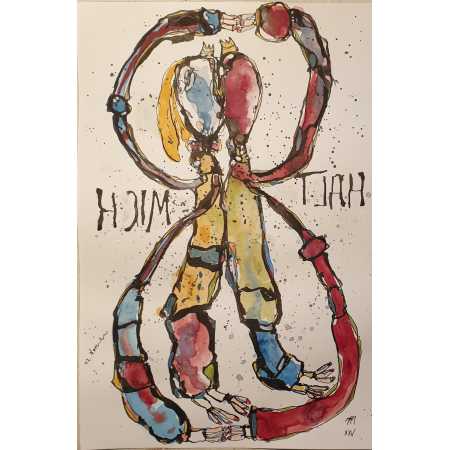 Zeichnung, HALT MICH