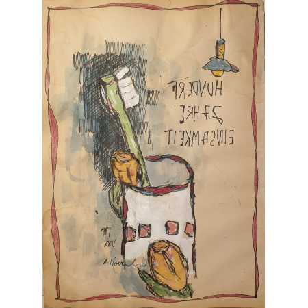 Zeichnung, HUNDERT JAHRE EINSAMKEIT