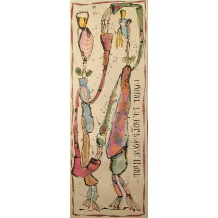 Zeichnung, I WANT TO HOLD YOUR HAND