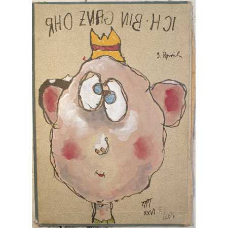 Morgenzeichnung - ICH BIN GANZ OHR (2)