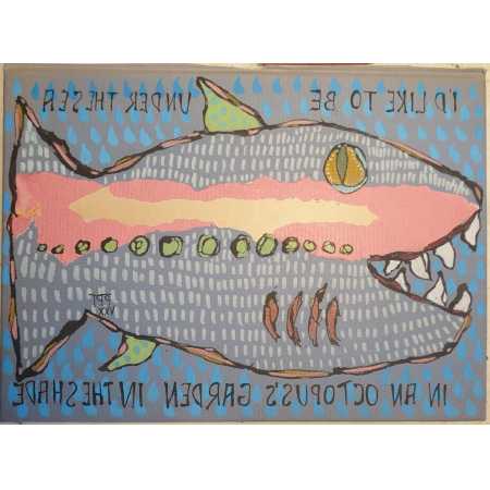 Zeichnung, I'D LIKE TO BE UNDER THE SEA
