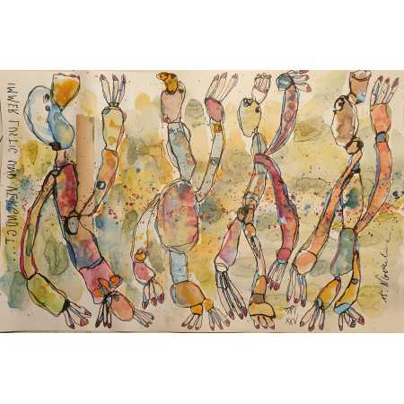 Morgenzeichnung - IMMER LUSTIG UND VERGNÜGT ...