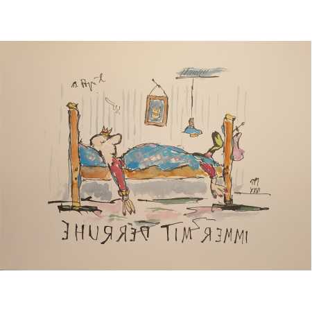 Morgenzeichnung - IMMER MIT DER RUHE