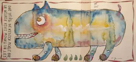 IN MEINER KEHLE WOHNT EIN TIER.....