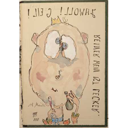 Morgenzeichnung - JAWOLL ! GEIL ! REINER WEIN IST LECKER.