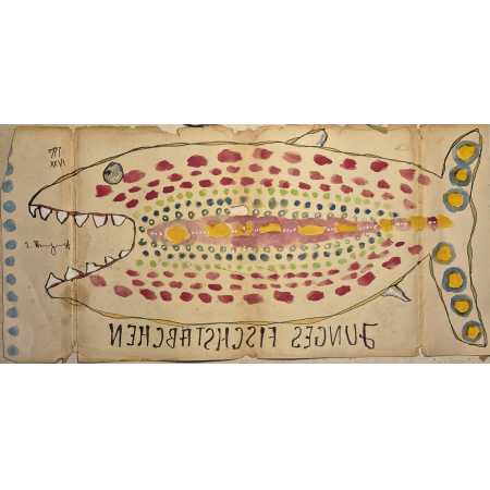 Morgenzeichnung - JUNGES FISCHST&Auml;BCHEN