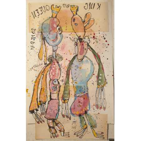 Zeichnung, KING AND QUEEN SOMEDAY