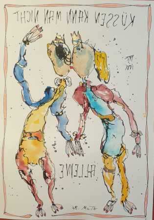 K&Uuml;SSEN KANN MAN NICHT ALLEINE