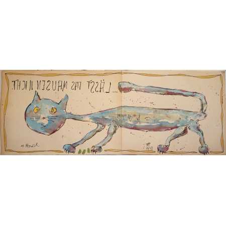 Morgenzeichnung - L&Auml;SST DAS MAUSEN NICHT