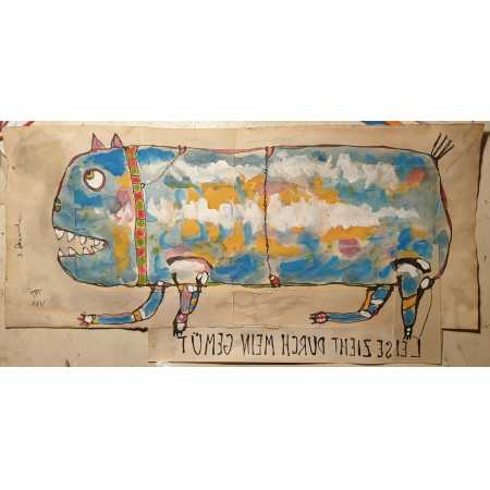 Zeichnung, LEISE ZIEHT DURCH MEIN GEMÜT  2