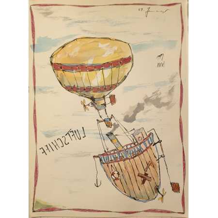 Zeichnung, LUFTSCHIFF