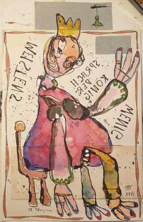 MEISTENS SPRACH DER K&Ouml;NIG. ..WENIG