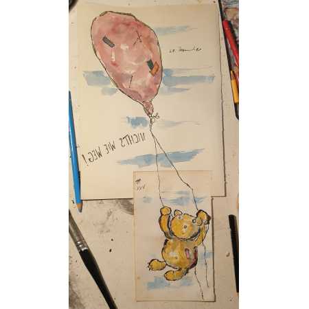 Zeichnung, NICHTS WIE WEG