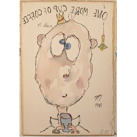 Morgenzeichnung - ONE MORE CUP OF COFFEE