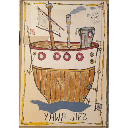 Zeichnung, SAIL AWAY