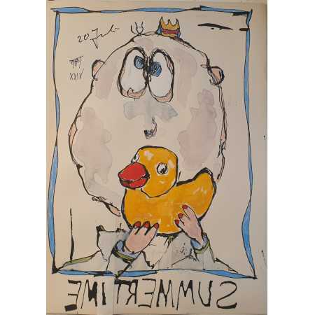 Zeichnung, SUMMERTIME