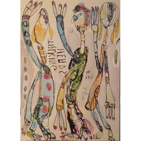 Zeichnung, TALKING HEADS 2