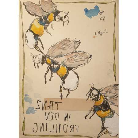 Morgenzeichnung - TANZ IN DEN FR&Uuml;HLING