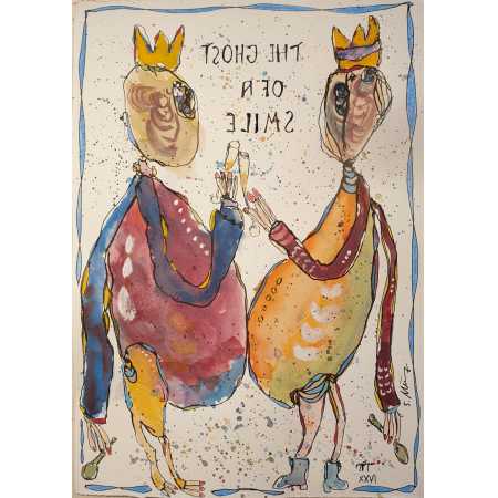 Morgenzeichnung - THE GHOST OF A SMILE