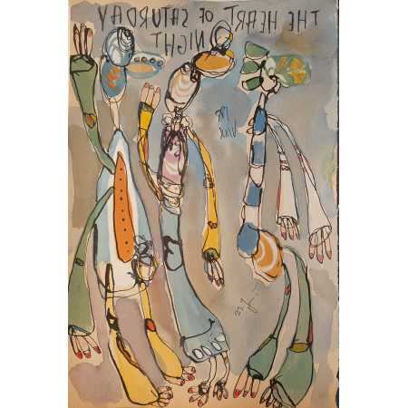 Zeichnung, THE HEART OF SATURDAY NIGHT (2)