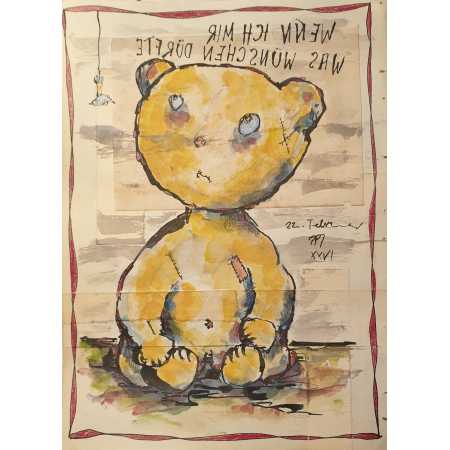 Morgenzeichnung - WENN ICH MIR WAS W&Uuml;NSCHEN D&Uuml;RFTE